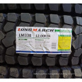 Low-Speed Truck Tire, Heavy Truck Tyre, Longmarch, Lm338, 1200r24, 1200r20, 1100r20, 8.25r16